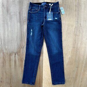 DEMOCRACY AB SOLUTION HIGH RISE JEANS WOMEN’S sz 4 STRETCHY Vintage Blue NEW